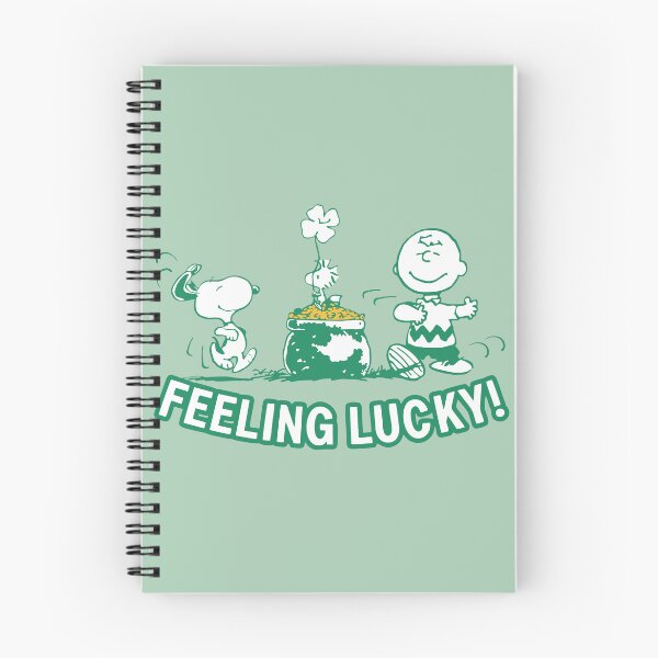Item preview, feeling lucky quotes charlie snoopy woodstock designed and sold by jaqebistyrli.