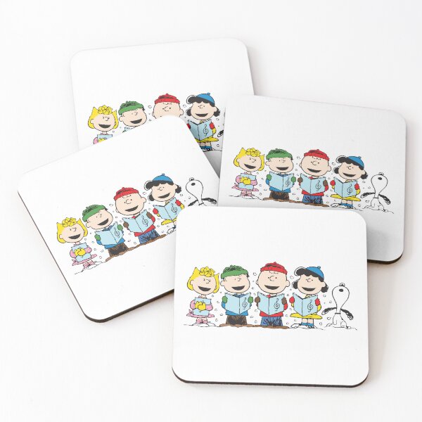 Item preview, peanuts character choir for christmas designed and sold by jaqebistyrli.