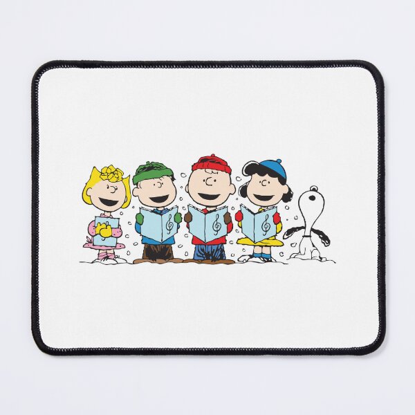 Item preview, peanuts character choir for christmas designed and sold by jaqebistyrli.