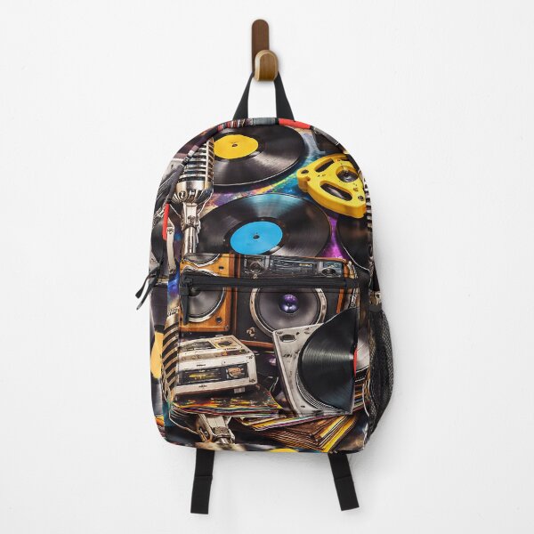 Item preview, Retro vinyl and audio collection illustration for any music buff designed and sold by PIXEL POP DESIGNS - Beyond the Norm!.