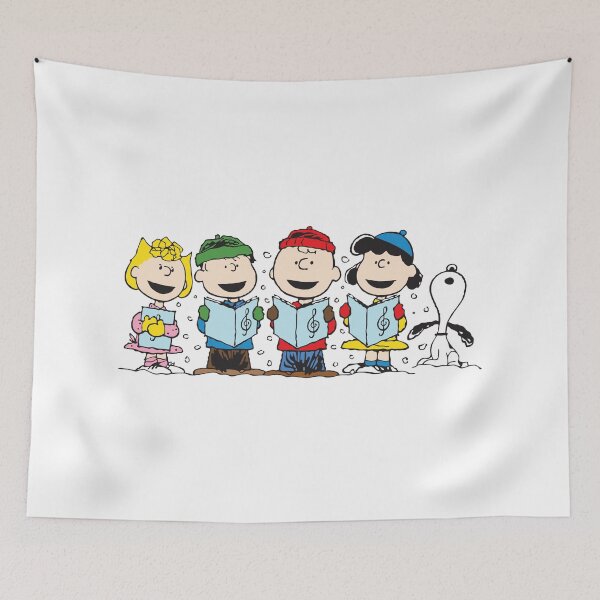 Item preview, peanuts character choir for christmas designed and sold by jaqebistyrli.