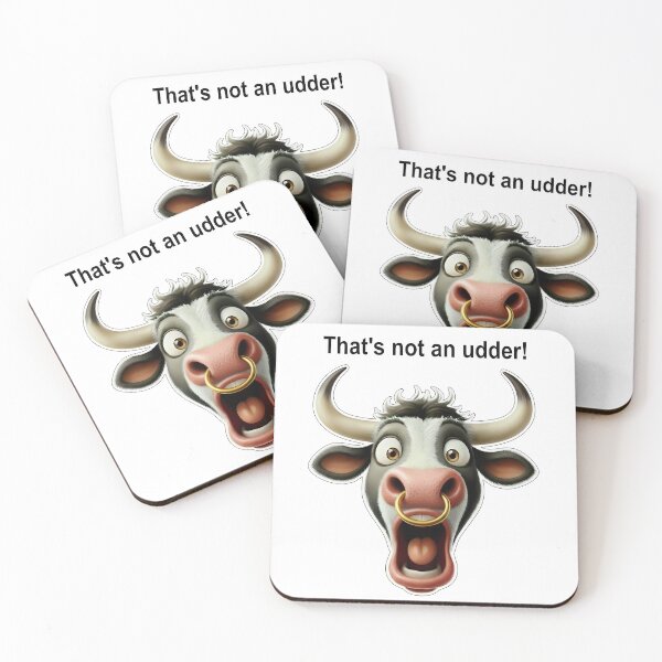 Item preview, That's not an udder! designed and sold by bigbalddon.