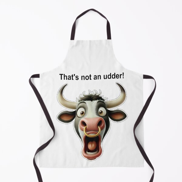 Item preview, That's not an udder! designed and sold by bigbalddon.