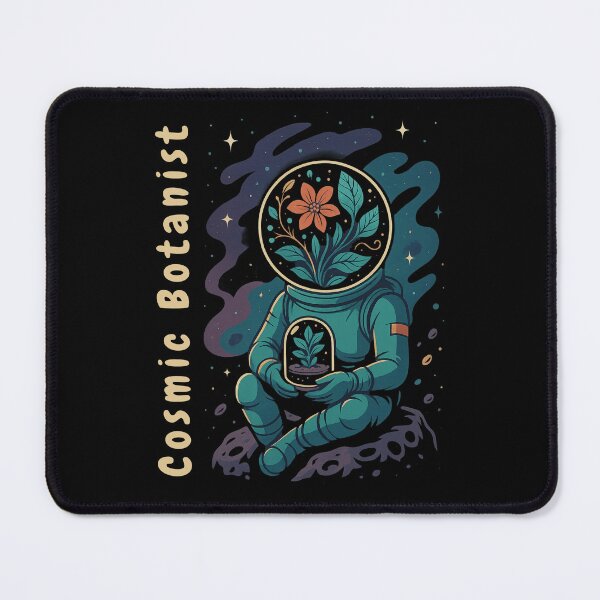 Item preview, Cosmic Botanist – Surreal Space Garden Illustration designed and sold by Design_Your_Day.
