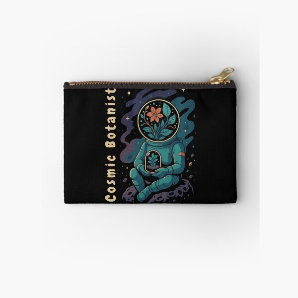 Item preview, Cosmic Botanist – Surreal Space Garden Illustration designed and sold by Design_Your_Day.