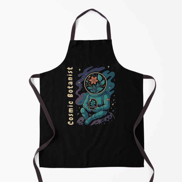 Item preview, Cosmic Botanist – Surreal Space Garden Illustration designed and sold by Design_Your_Day.