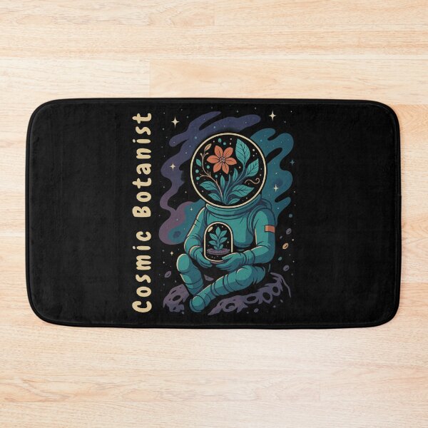 Item preview, Cosmic Botanist – Surreal Space Garden Illustration designed and sold by Design_Your_Day.