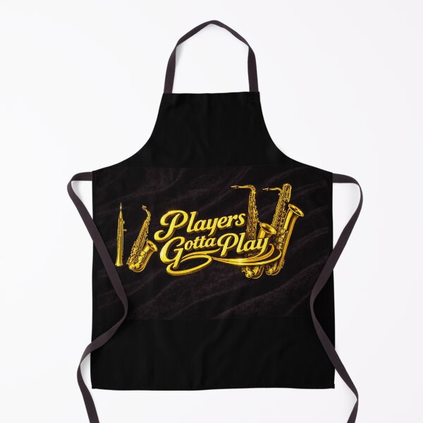 Item preview, Players Gotta Play – Saxophone Family Edition designed and sold by MySheetMusicArt.