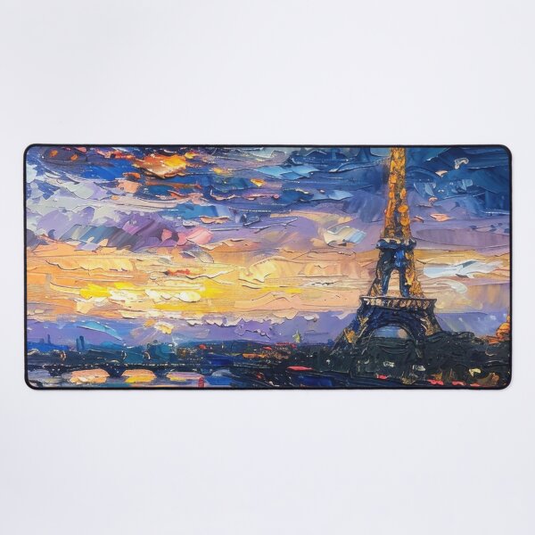Item preview, Eiffel Tower – Impressionist Paris Sunset designed and sold by SkylineVistas Designs.