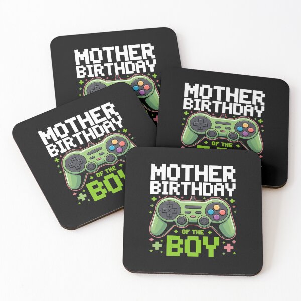 Item preview, Mother Mom of The Birthday Boy Video Game Controler Gamer 4 designed and sold by duolastgend.