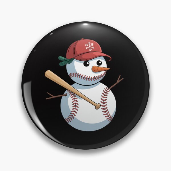 Item preview, Baseball Snowman Balls Snow Christmas Xmas Gifts Men Women designed and sold by tlallimicrichi.