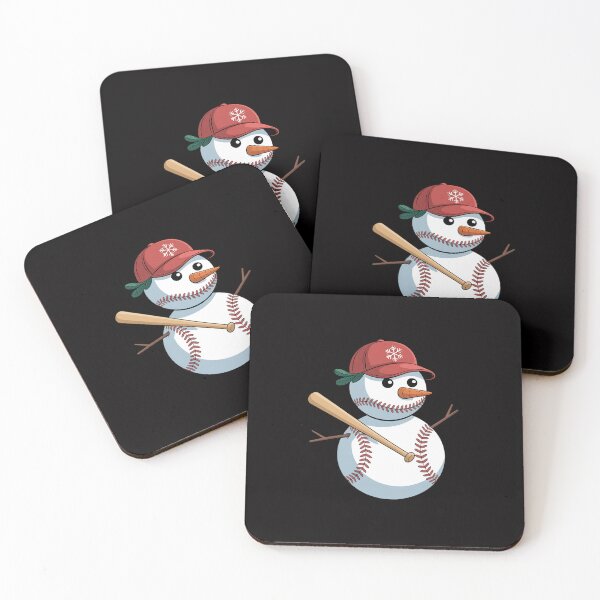 Item preview, Baseball Snowman Balls Snow Christmas Xmas Gifts Men Women designed and sold by tlallimicrichi.