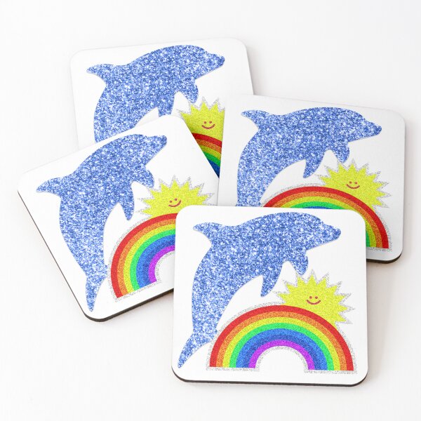 Item preview,  Dolphin jumping over the Rainbow designed and sold by Kira and Keiko.