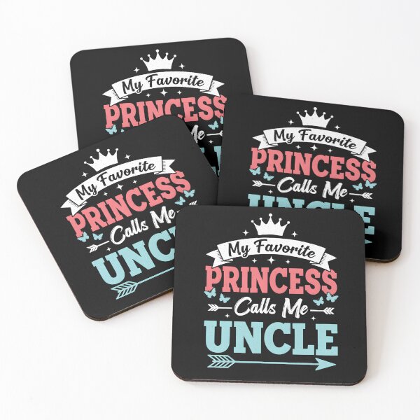 Item preview, Favorite Princess Uncle Typography designed and sold by Nocturnal-Vines.