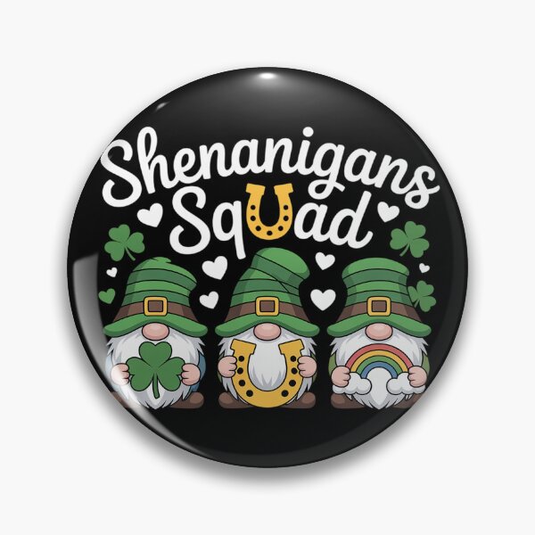 Item preview, Shenanigans Squad Teachers St. Patricks Day Gnomes designed and sold by duolastgend.