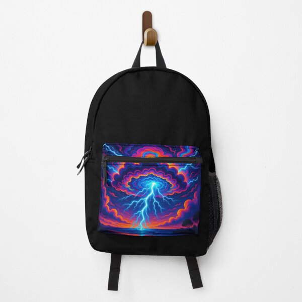 Item preview, Artistic view of a thunderstorms with lighting. designed and sold by Nomad-Maynard.