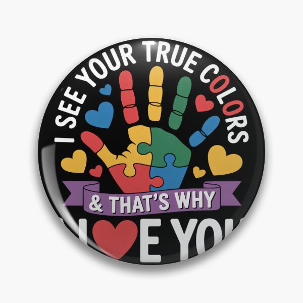 Item preview, I See Your True Colors - Autistic Puzzle Autism Awareness designed and sold by duolastgend.