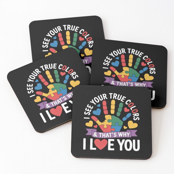 Item preview, I See Your True Colors - Autistic Puzzle Autism Awareness designed and sold by duolastgend.