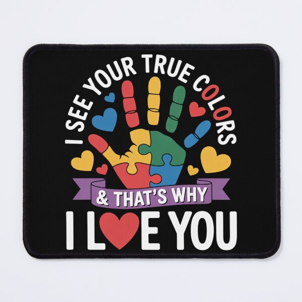 Item preview, I See Your True Colors - Autistic Puzzle Autism Awareness designed and sold by duolastgend.