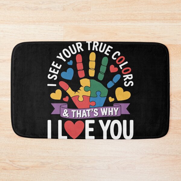 Item preview, I See Your True Colors - Autistic Puzzle Autism Awareness designed and sold by duolastgend.
