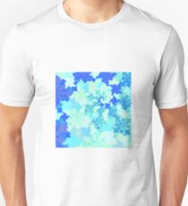 Blue fractal Unisex T-Shirt