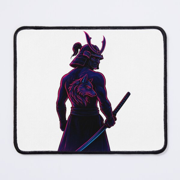 Item preview, Samurai Wolf Warrior designed and sold by Amr Siam.