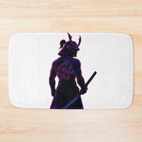 Item preview, Samurai Wolf Warrior designed and sold by Amr Siam.