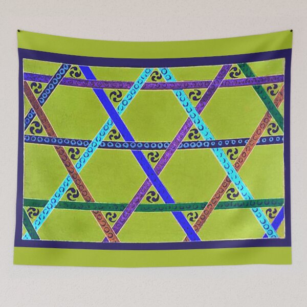 Item preview, ✧✴️ KALEIDOSCOPE LATTICE HARMONY KEYWORDS ✴️✧ - INVERTED designed and sold by WheelieGdArt.