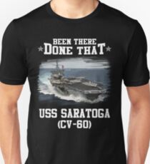 USS Saratoga CV-60 Unisex T-Shirt