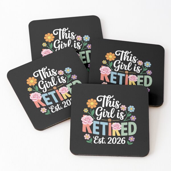 Item preview,  This Girl Is Retired Est. 2026 – Cute Floral Women’s Retirement Gift designed and sold by w66aboo.