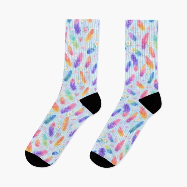 Item preview, Colorful Feather Pattern designed and sold by juthamas8426.