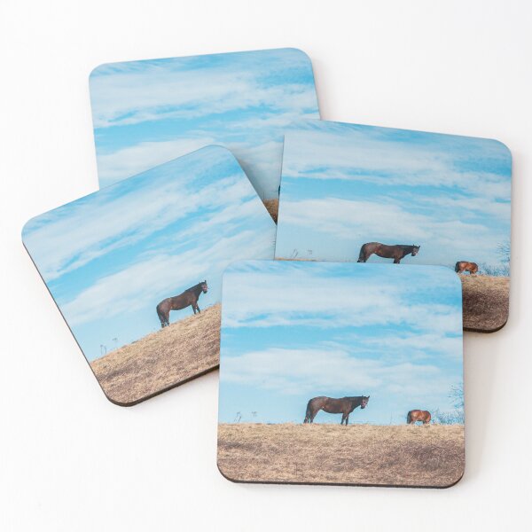 Item preview, Grazing Horses designed and sold by Ruth Curtis.