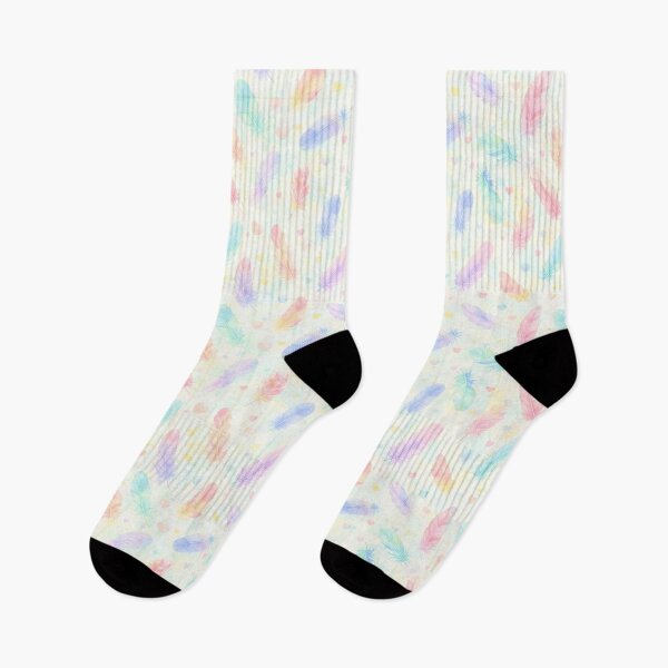 Item preview, Soft Pastel Feather Pattern designed and sold by juthamas8426.
