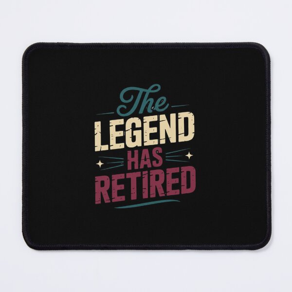Item preview, The Legend Has Retired – Funny Retro Retirement Gift for Men & Women designed and sold by w66aboo.