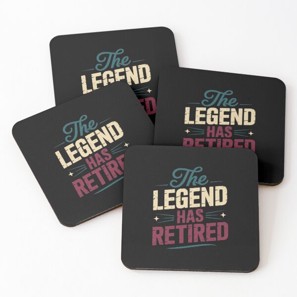Item preview,  The Legend Has Retired – Funny Retro Retirement Gift for Men & Women designed and sold by w66aboo.
