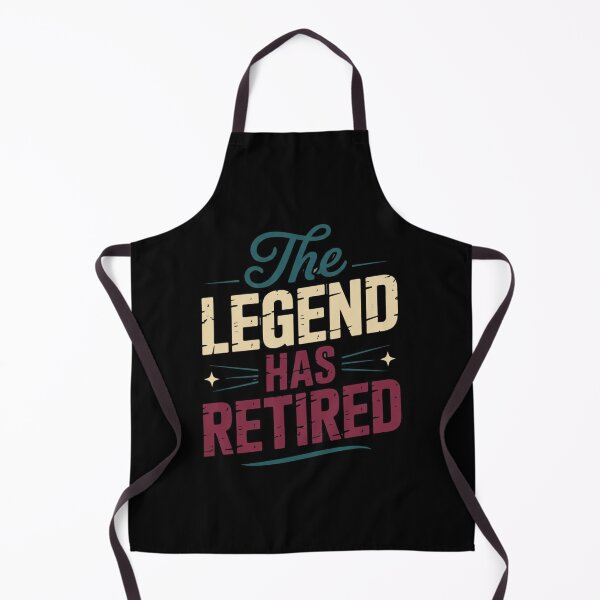 Item preview, The Legend Has Retired – Funny Retro Retirement Gift for Men & Women designed and sold by w66aboo.
