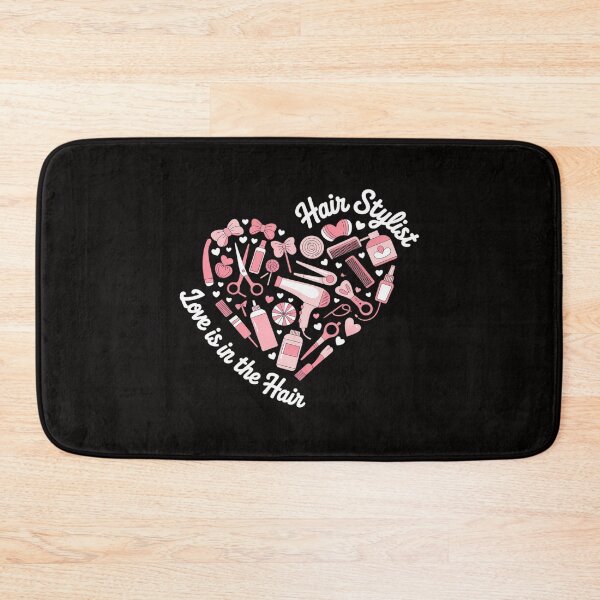 Item preview, Hair Stylist Valentine's Day Heart Hairdresser Cosmetologist designed and sold by chaeningplan.