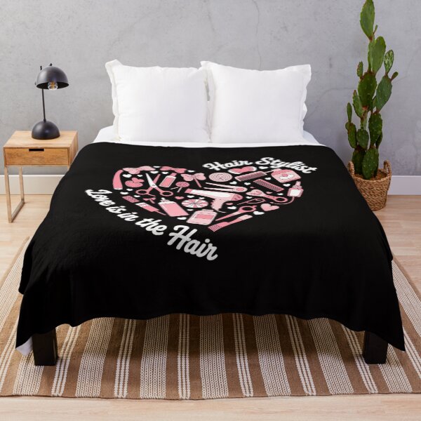 Item preview, Hair Stylist Valentine's Day Heart Hairdresser Cosmetologist designed and sold by chaeningplan.