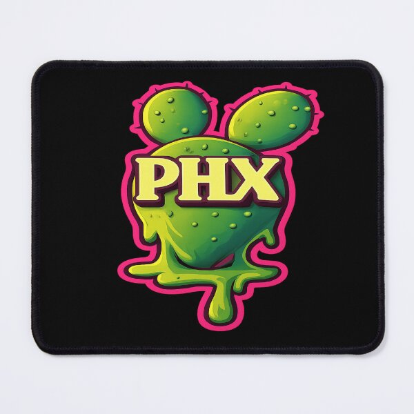 Item preview, PHX Cactus Drip Sticker – Neon Desert Slime Style designed and sold by POD DYNASTY | Original Print On Demand T-Shirt Graphics.