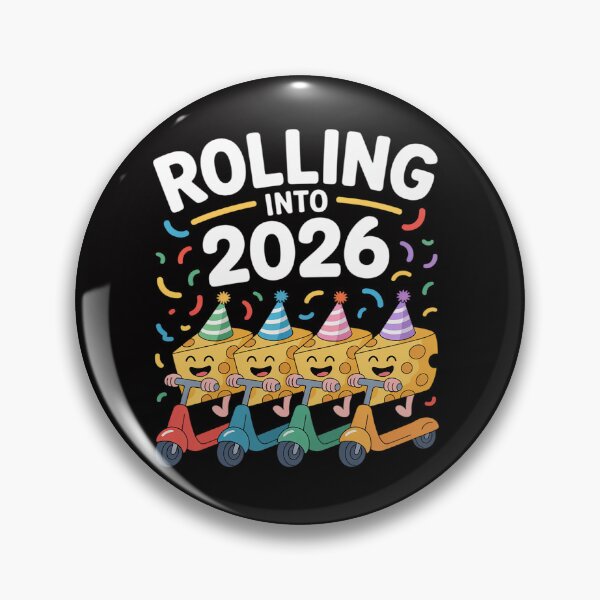 Item preview, Rolling Into 2026 New Year Cheese Scooter Family 3 designed and sold by teltvitossuilea.
