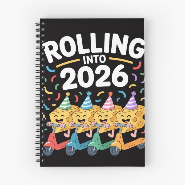 Item preview, Rolling Into 2026 New Year Cheese Scooter Family 3 designed and sold by teltvitossuilea.
