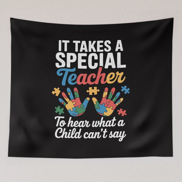 Item preview, Special Teacher to Hear Child Cant Say Autism Awareness Sped designed and sold by teltvitossuilea.