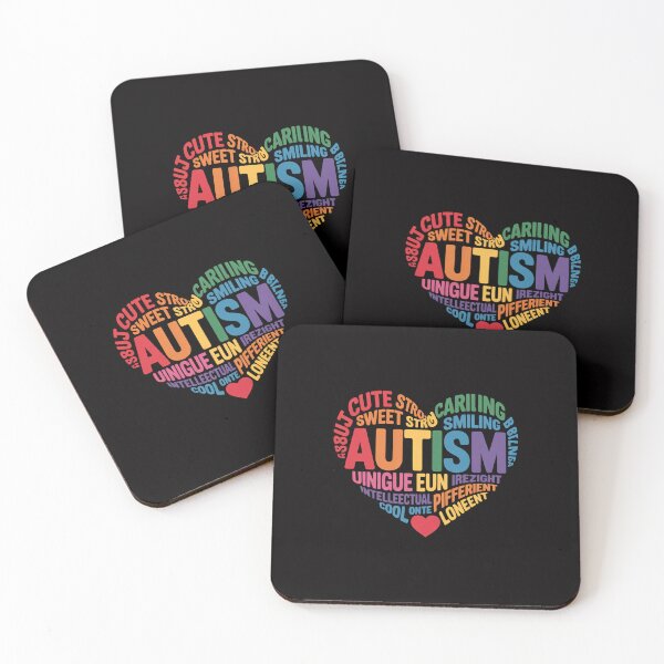 Item preview, Colorful Autism Heart Autism Awareness Support designed and sold by teltvitossuilea.