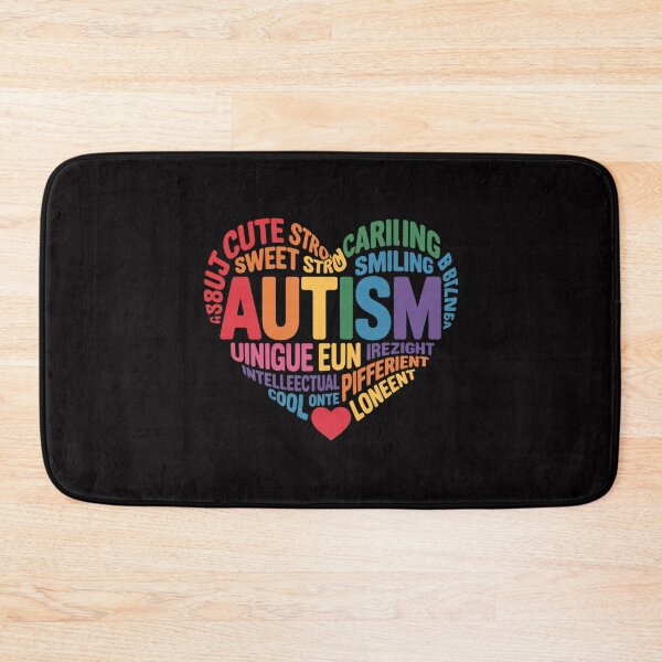 Item preview, Colorful Autism Heart Autism Awareness Support designed and sold by teltvitossuilea.