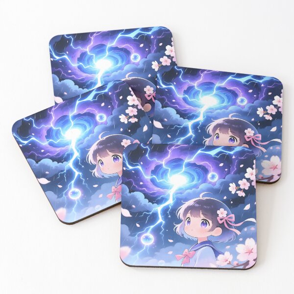 Item preview, Artistic view of a thunderstorms with lighting.  designed and sold by Nomad-Maynard.
