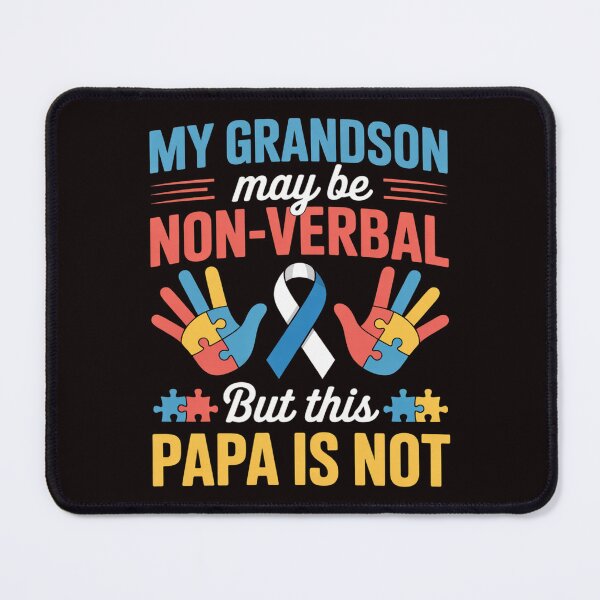 Item preview, My Grandson Proud Autism Papa Autism Awareness For Papa designed and sold by lavethediso.