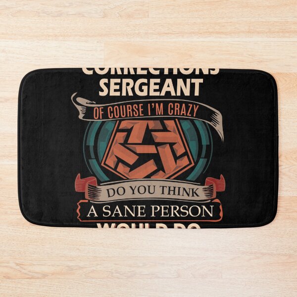 Item preview, Corrections Sergeant designed and sold by vanejamofedau.