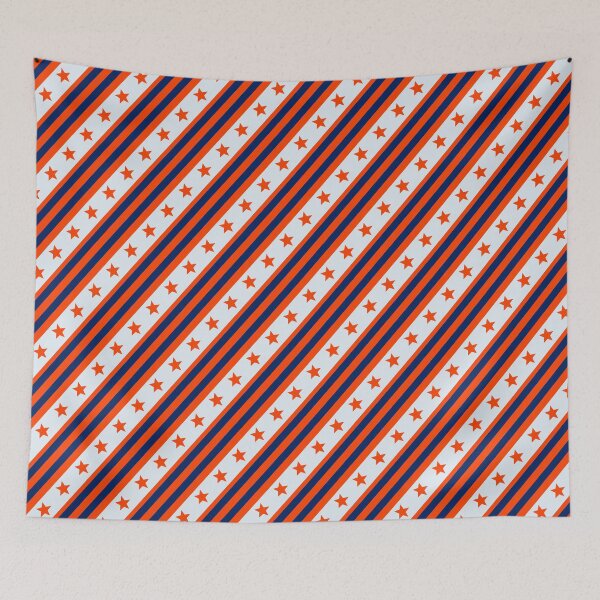 Item preview, 80S Argyl Woven Stripe Star - Abstract Geometric Shape Pattern - Wedding Gifts designed and sold by RoyalStarsPatts.