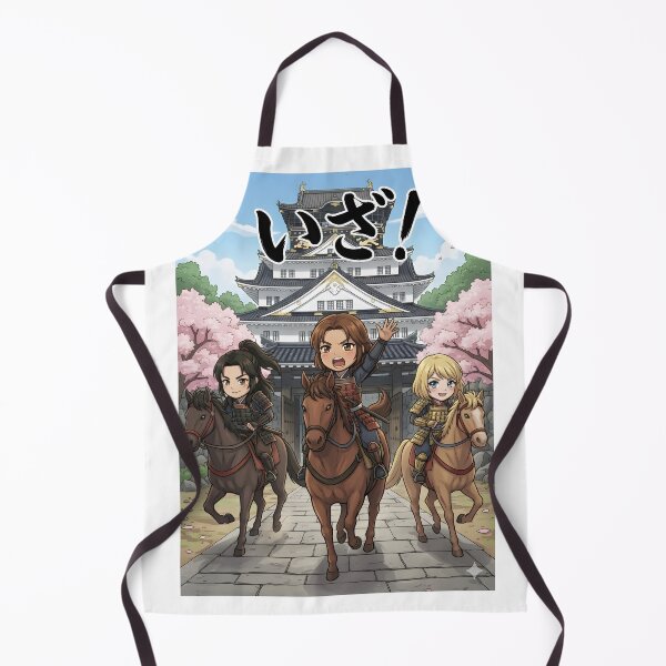 Item preview, Let's Go! Cute Sengoku Samurai Girls & Horseback Charge - Anime Style Japanese: designed and sold by SengokuSkyjp.