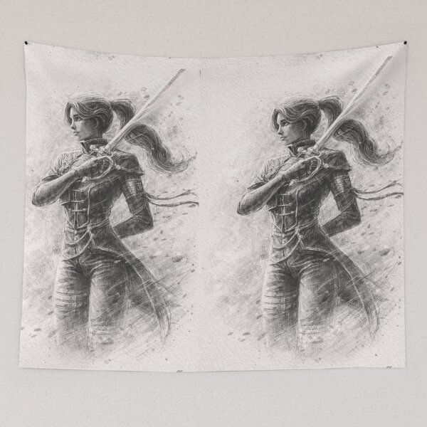 Item preview, Maelle Clair Obscur Expedition 33 Hand Drawn Design designed and sold by AnimeHentaiArt.